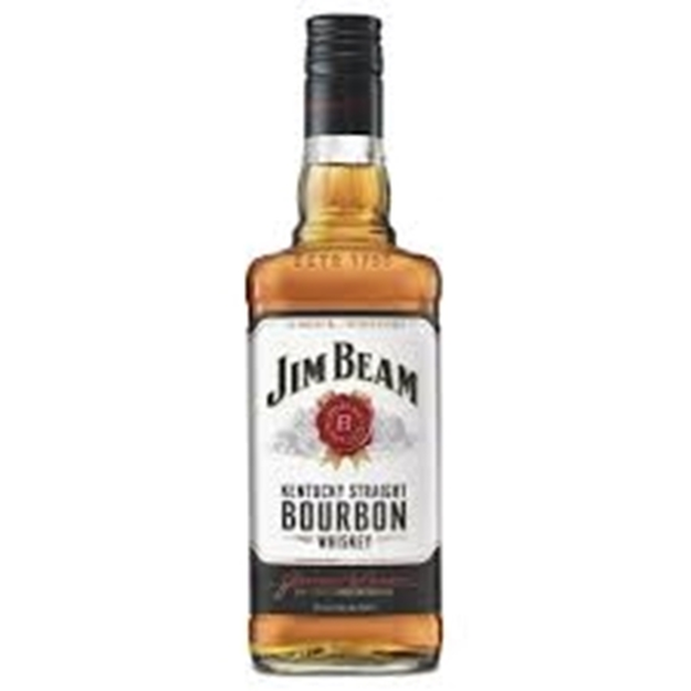 Picture of JIM BEAM WHITE LABEL 750ML